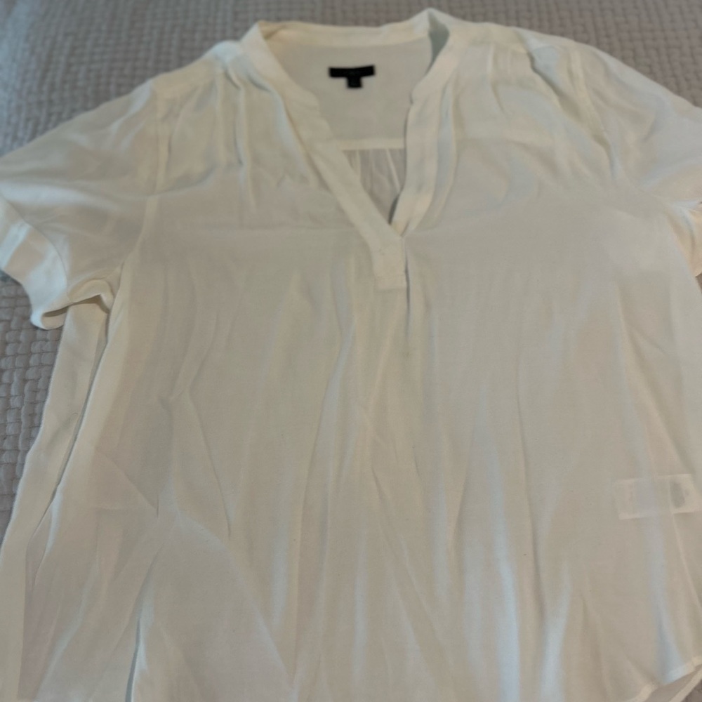 J. Crew Cream Blouse